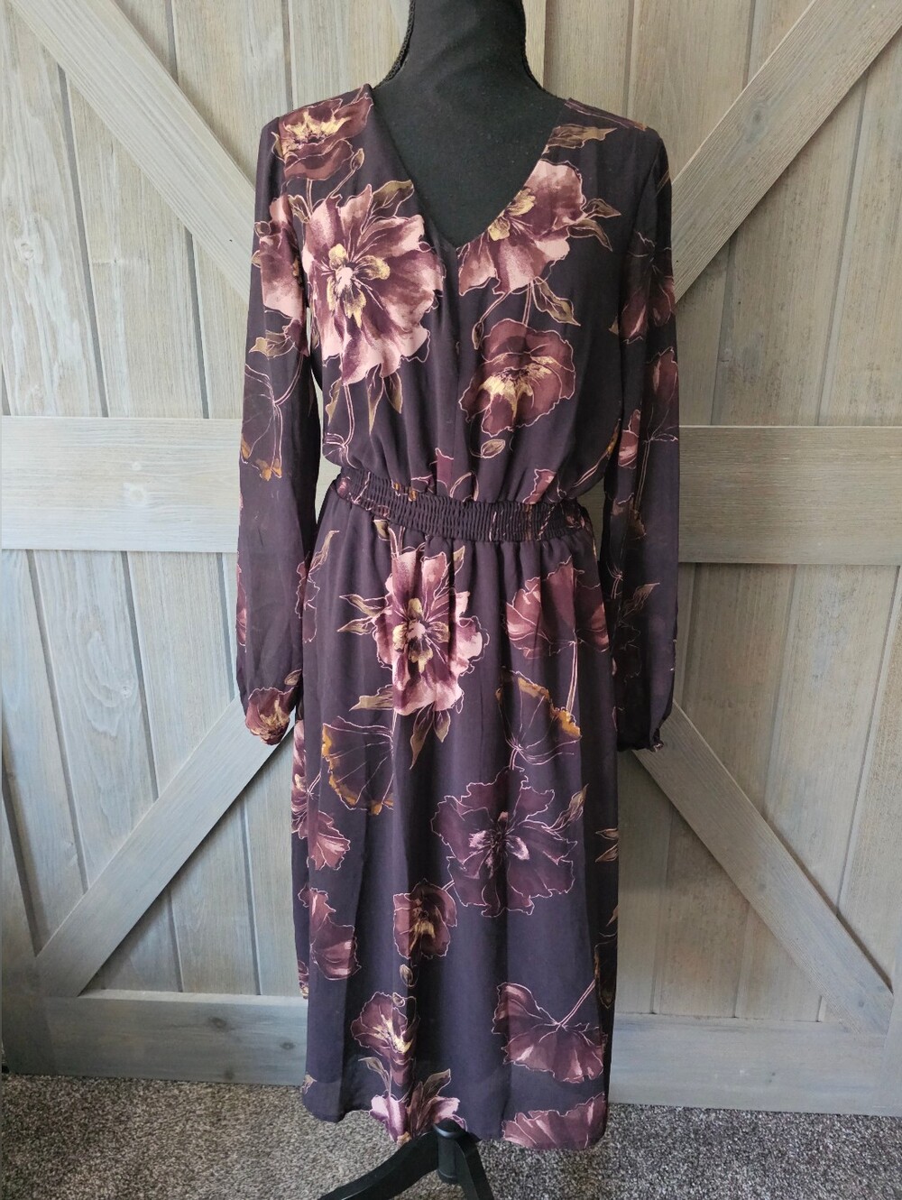 Maurice's Floral Dress sz XS